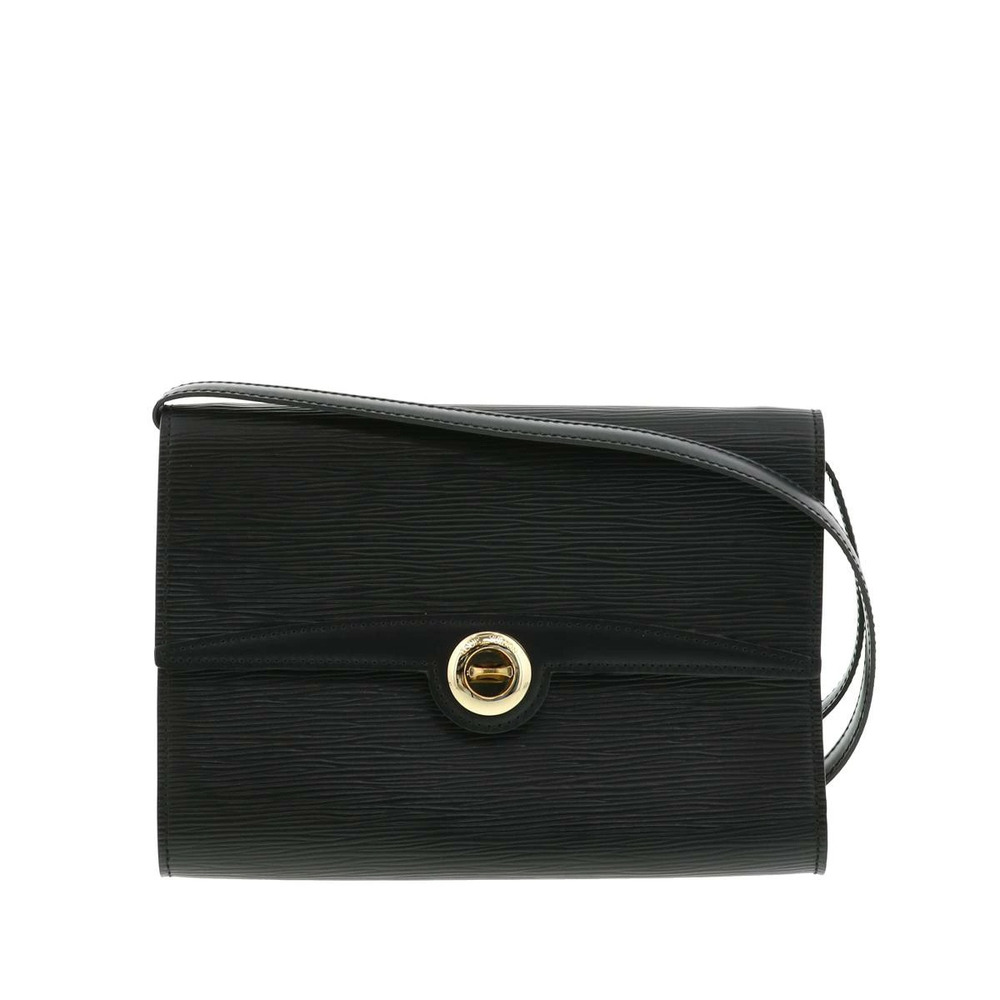 LOUIS VUITTON Pochette Arche Shoulder Bag Black Epi Leather